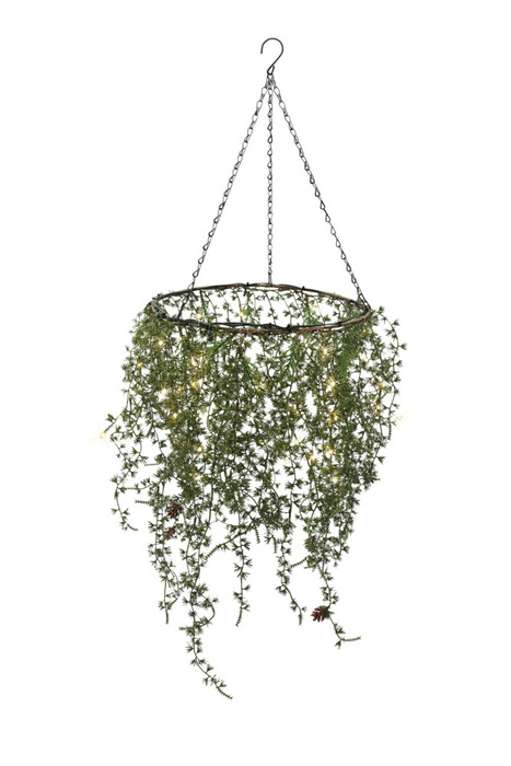 Julkrans 60 Micro-LED Ø45 cm Stemning